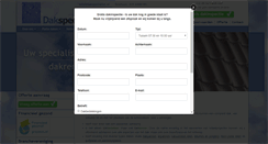 Desktop Screenshot of dakspecialist.nl