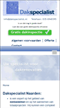Mobile Screenshot of dakspecialist.nl